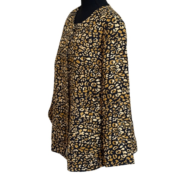 Who What Wear Animal Print Jacket - 1X - Picture 9 of 11
